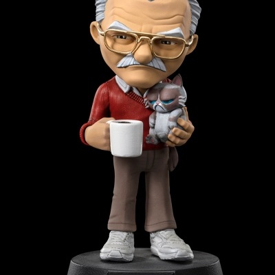 Figura MiniCo - Pow! Entertainment - Stan Lee With Grumpy Cat
