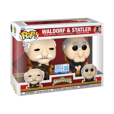 * PRÉ-RESERVA * Funko POP! Television Disney The Muppets Waldorf & Statler 2 Pack