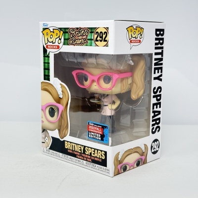 * 2ª MÃO * Funko POP! Rocks Britney Spears [You Drive Me] Crazy #292 New York Comic Con 2022