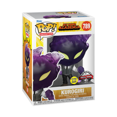 Funko POP! Animation My Hero Academia Kurogiri #789 GITD SE EXCLUSIVE