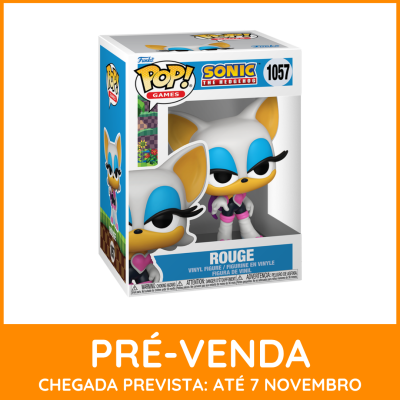 * EM PRÉ-VENDA ONLINE * Funko POP! Games Sonic The Hedgehog Rouge #1057