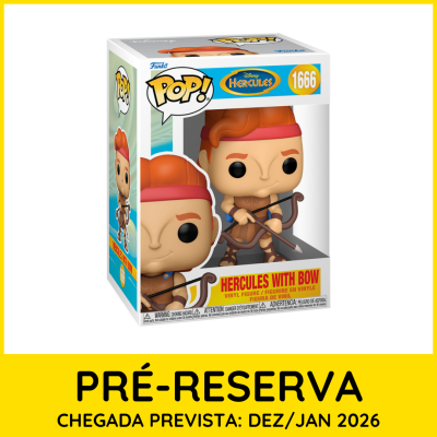 * PRÉ-RESERVA * Funko POP! Disney Hercules Hercules with Bow #1666