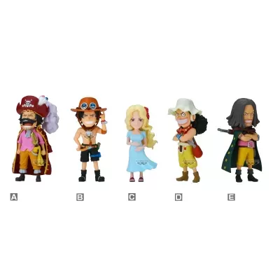 Figura One Piece World Collectable Figure Parent Child Bloodline Ver. 2 7cm Banpresto (1 Un - Várias Personagens Disponíveis)