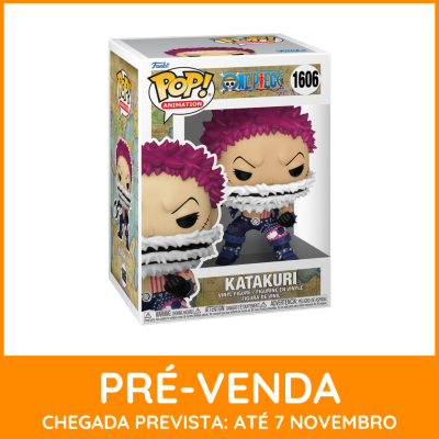 * EM PRÉ-VENDA ONLINE * Funko POP! Animation One Piece Katakuri #1606