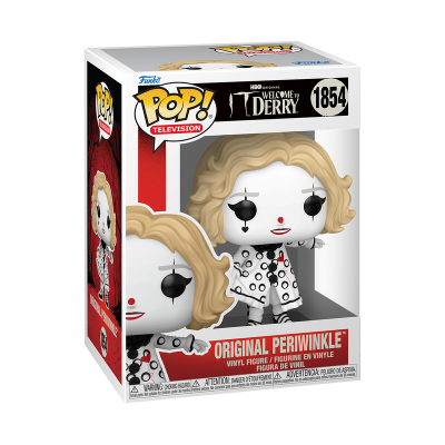 Funko Pop! Original Periwinkle da série Welcome to Derry em embalagem