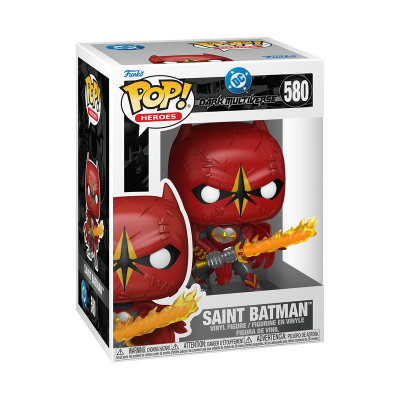 * PRÉ-RESERVA * Funko POP! DC Heroes Dark Multiverse Saint Batman #580
