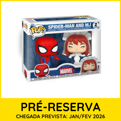 * PRÉ-RESERVA * Funko POP! Marvel Spider-Man and MJ 2 Pack