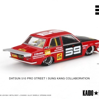 Diecast 1:64 Datsun Pro Street SK510 Red - Mini GT