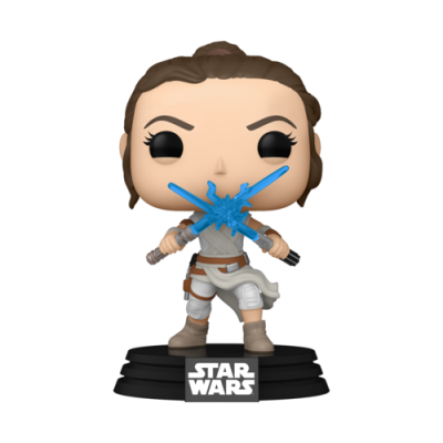 Funko POP! Star Wars The Rise of Skywalker Rey Two Light Sabers #434