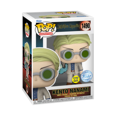Funko POP! Animation Jujutsu Kaisen Kento Nanami #1490 GITD Special Edition Exclusive