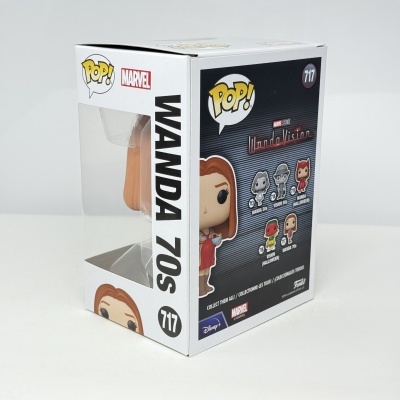 * 2ª MÃO * Funko POP! Marvel Studios WandaVision Wanda 70s #717