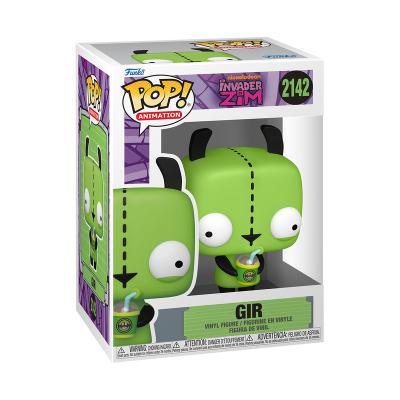 * PRÉ-RESERVA * Funko POP! Animation Nickelodeon Invader Zim Gir #2142