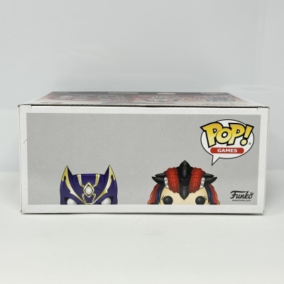 Caixa Funko Pop! Games com duas figuras parciais