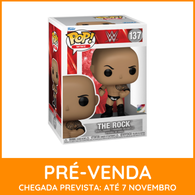* EM PRÉ-VENDA ONLINE * Funko POP! WWE The Rock #137