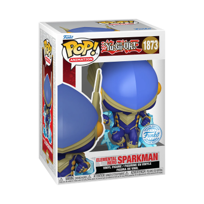 Funko POP! Animation Yu-Gi-Oh! Elemental Hero Sparkman #1873 SE Exclusive