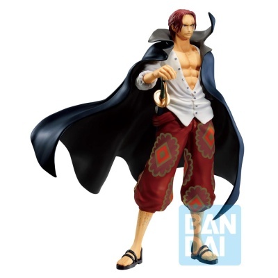 Figura One Piece Film RED Ichibansho Shanks 16cm Bandai