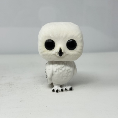 * 2ª MÃO * Funko POP! Harry Potter Hedwig #76 Flocked SE