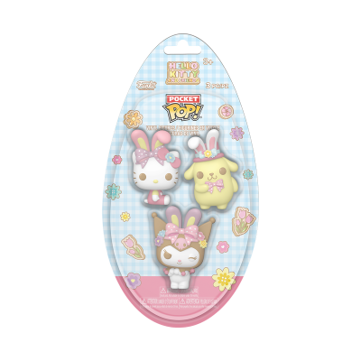 * PRÉ-RESERVA * Funko Pocket POP! Easter Hello Kitty and Friends 3 Pack