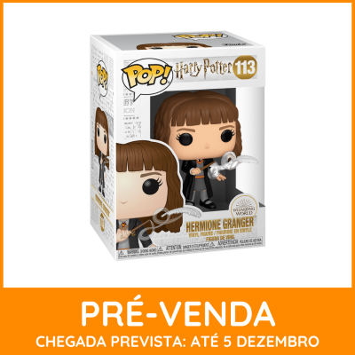 * EM PRÉ-VENDA ONLINE * Funko POP! Harry Potter Hermione Granger w/ Feather #113