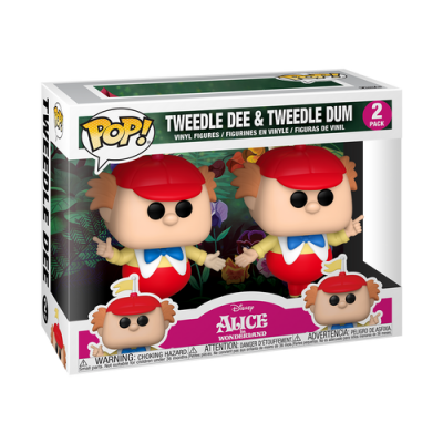 Funko POP! Disney Alice In Wonderland Tweedle Dee & Tweedle Dum 2 Pack