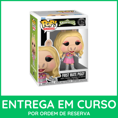 * PRÉ-RESERVA * Funko POP! Television Disney The Muppets First Mate Piggy #1675