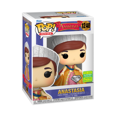 Funko POP! Movies Anastasia Anastasia #1240 Diamond Collection Summer Convention Limited Edition 2022 Exclusive