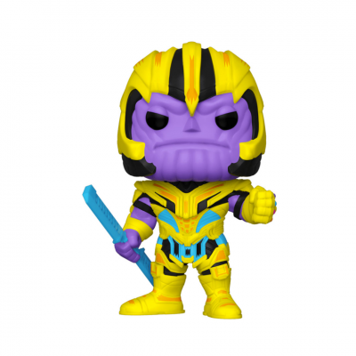 Funko POP! Marvel Studios Avengers Thanos #909 Black Light Special Edition