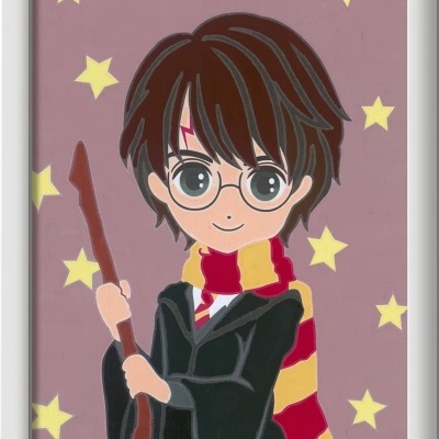 Kit Paint By Numbers HP Harry Potter 13x18cm Ravensburger