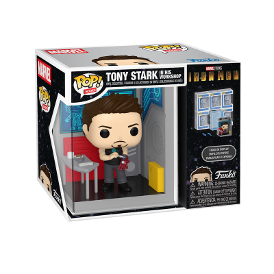 Funko POP! Nooks Marvel Studios Iron Man Tony Stark in is Workshop