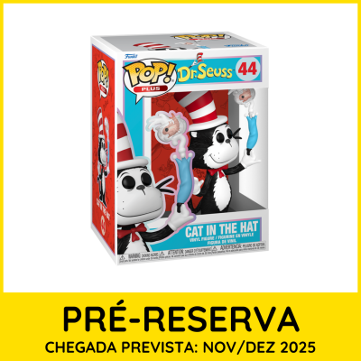 * PRÉ-RESERVA * Funko POP! Plus Books Dr. Seuss Cat in the Hat #44