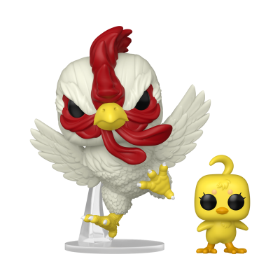 * PRÉ-RESERVA * Funko POP! Animation Rooster Fighter Keiji with Piyoko #2164
