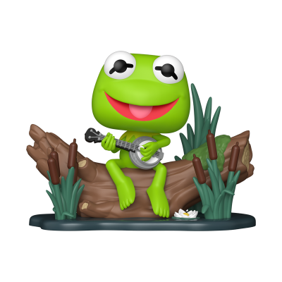 * PRÉ-RESERVA * Funko POP! Deluxe Television Disney The Muppets Kermit with Banjo #1673