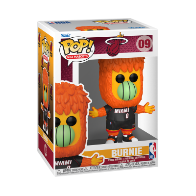 Funko POP! Basketball NBA Mascots Miami Heat Burnie #09