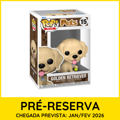 * PRÉ-RESERVA * Funko POP! Pets Golden Retriever #15