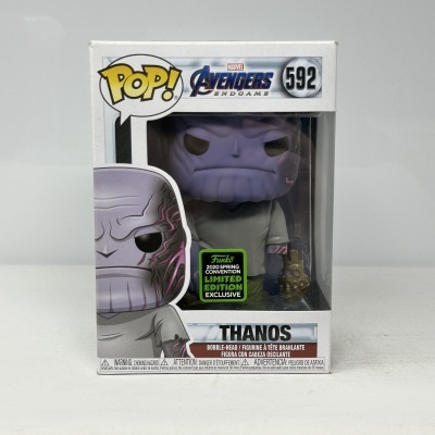 Funko Pop Thanos Avengers Endgame 592 em caixa