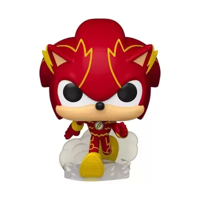 Funko POP! DC Heroes Justice League and Sonic Sonic as Flash #593 SE