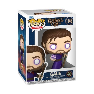Figura Funko Pop! Games Gale Baldur's Gate nº1146 em embalagem