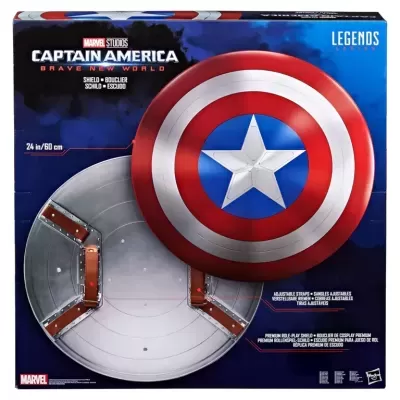 Réplica Marvel Legend Series Captain America Shield 60cm Hasbro