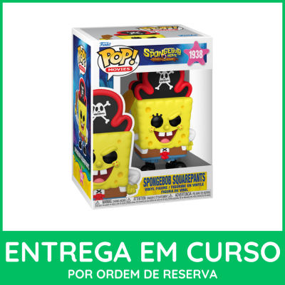 Funko Pop! SpongeBob SquarePants pirata embalagem