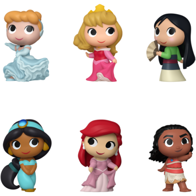 Funko Minis Disney Princess (1 Un - Várias Personagens Disponíveis)