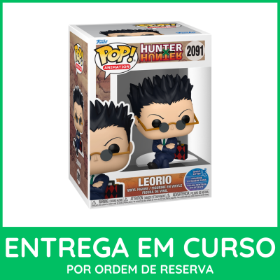 * PRÉ-RESERVA * Funko POP! Animation Hunter x Hunter Leorio #2091