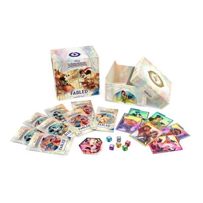 Disney Lorcana Trading Card Game Fabled Illumineer's Trove (Em Inglês)