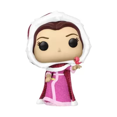 Funko POP! Disney Beauty And The Beast Belle #1137 Diamond Collection Glitter SE