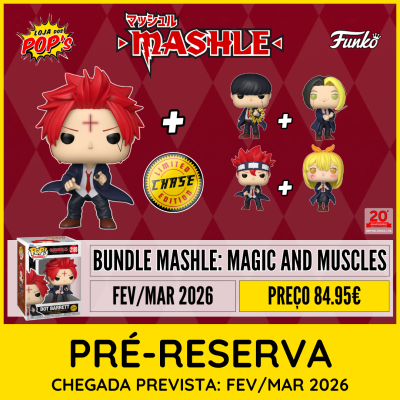 * PRÉ-RESERVA * BUNDLE Funko POP! Animation Mashle (Unidades Limitadas)