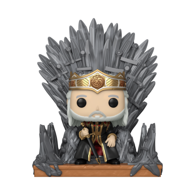 Funko POP! Deluxe Television GOT House Of The Dragon Viserys On The Iron Throne #12