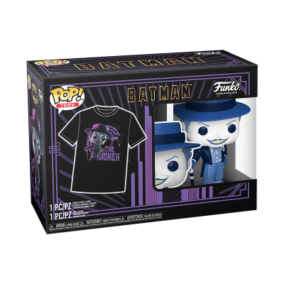 Funko POP! Tees DC Heroes Batman The Joker Batman 1989 (Moonlight Color)