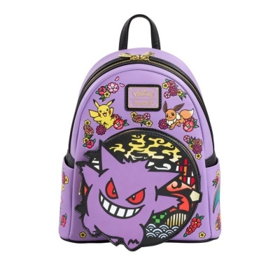Mochila LoungeFly Pokémon Embroider Wagara