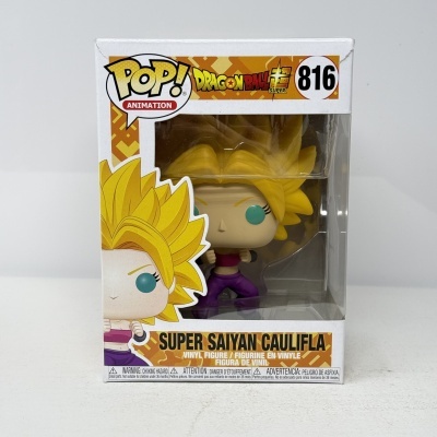 * 2ª MÃO * Funko POP! Animation Dragon Ball Super Super Saiyan Caulifla #816