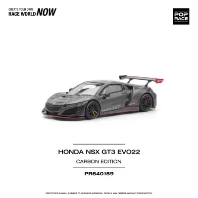 Diecast 1:64 Honda NSX GT3 Evo22 Carbon Edition - Pop Race