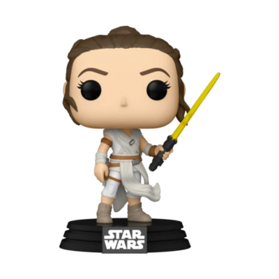 Funko POP! Star Wars The Rise of Skywalker Rey With Yellow LightSaber #432